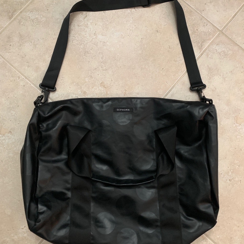 Sephora duffle gym bag